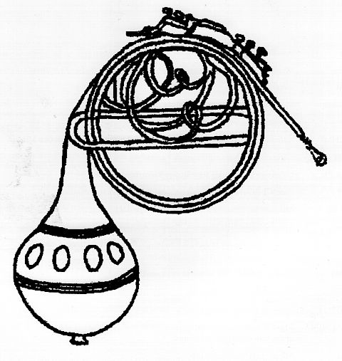 "Amor-Schall", idée de Ferdinand Kölbel vers 1766, aucun instrument de ce type n'a été conservé.